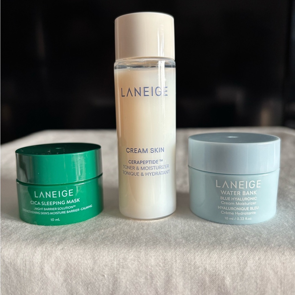 LANEIGE Skincare Set -travel size